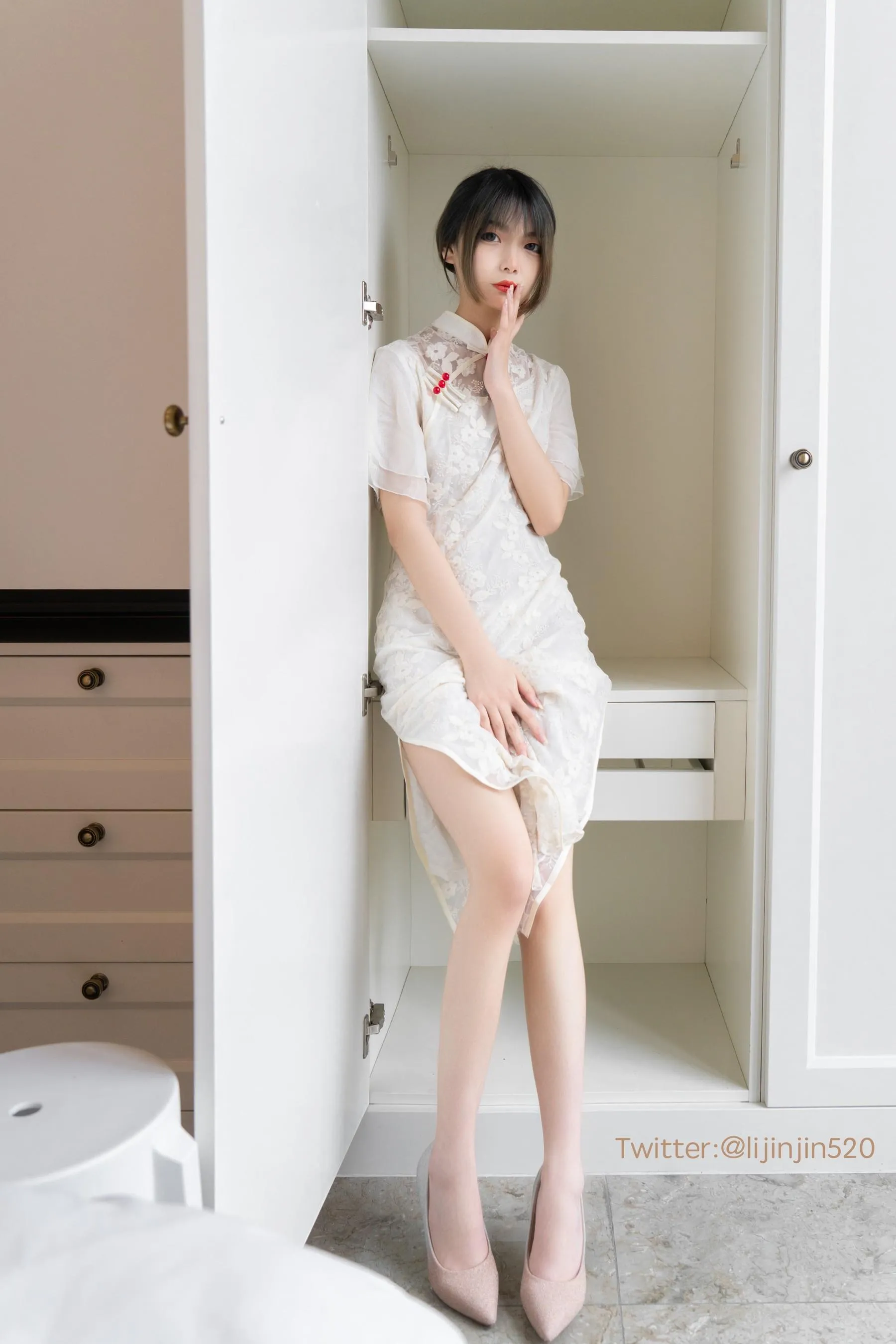梨瑾瑾 – NO.09 改良旗袍 [20P]插图5